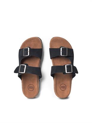 Jack & Jones JFWLOUIS Arizona Suede Terlik 12231428 Lacivert