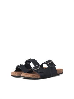 Jack & Jones JFWLOUIS Arizona Suede Terlik 12231428 Lacivert