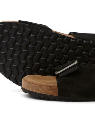 Jack & Jones JFWLOUIS Arizona Suede Terlik 12231428 Antrasit
