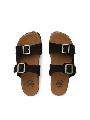 Jack & Jones JFWLOUIS Arizona Suede Terlik 12231428 Antrasit
