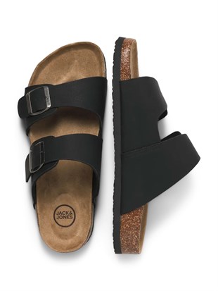 Jack & Jones Jfwmalmo Süet Erkek Antrasit Terlik 12289356