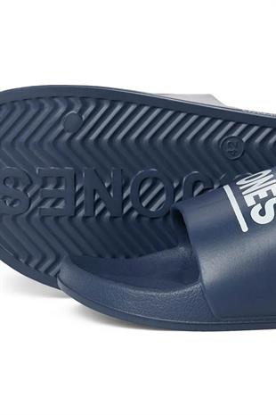 Jack & Jones JFWOLLIE SLIDER Erkek Günlük Plaj Terlik 12236477 Lacivert