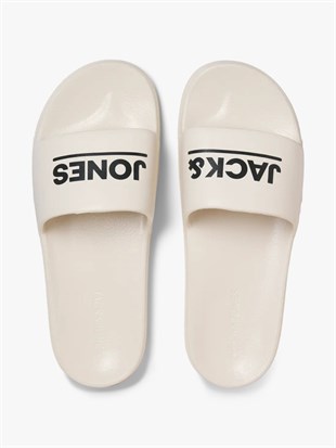 Jack & Jones Jfwollie Slider Erkek Moonbeam Günlük Plaj Terlik 12236477 
