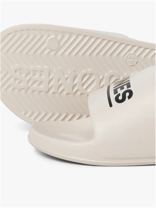 Jack & Jones Jfwollie Slider Erkek Moonbeam Günlük Plaj Terlik 12236477 
