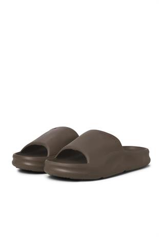 Jack & Jones JFWSTATUS Erkek Günlük Plaj Terlik 12251282 Kahve