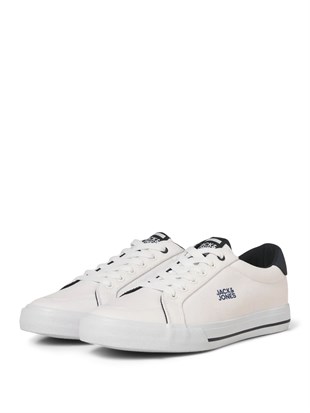 Jack & Jones JFWTIM CANVAS SNEAKER Erkek Beyaz Spor Ayakkabı 12289395