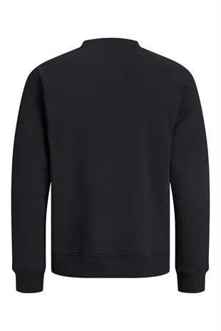 Jack & Jones JJAERO SWEAT CREW NECK Siyah Erkek Sweat 12298492
