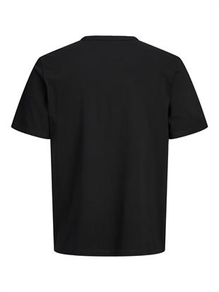 Jack & Jones JJCOLLEGE Logolu Erkek Siyah Tişört 12288105