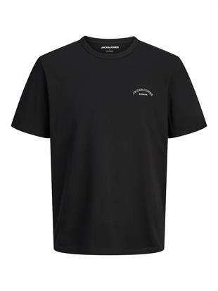 Jack & Jones JJCOLLEGE Logolu Erkek Siyah Tişört 12288105