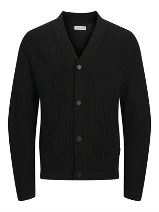 Jack & Jones JJCONNOR Knit Cardigan Siyah Renk Hırka 12278960