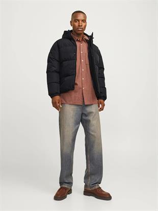 Jack & Jones JJEBRADLEY PUFFER JACKET Erkek Şişme Mont Siyah 12256974