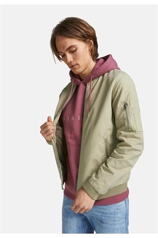 Jack & Jones JJERUSH BOMBER Erkek Mevsimlik Mont Bej 12165203