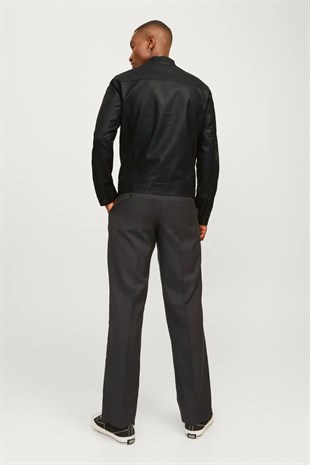 Jack & Jones JJEWARNER JACKET NOOS Erkek Mont Siyah 12182461