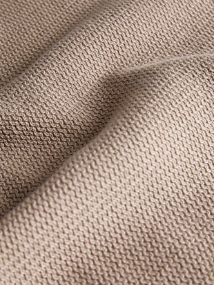 Jack & Jones JJMAX KNIT ZIP POLO SS Logolu Erkek String/Bej-Krem Tişört 12288544