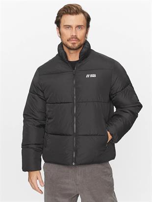 Jack & Jones JJMAX PUFFER JACKET Erkek Şişme Mont Siyah 12238745 v1