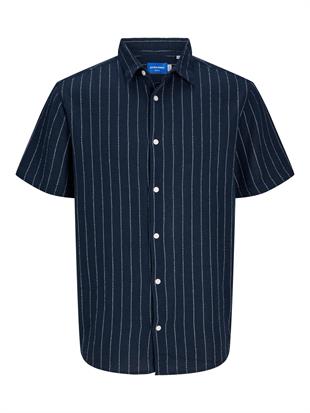 Jack & Jones JOSHUA LOOSE Erkek Kısa Kollu Gömlek Lacivert 12262660