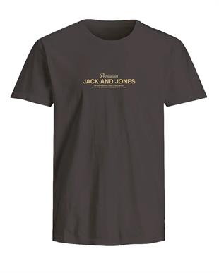 Jack & Jones JPRBLAFERRIS J&J Logolu Erkek Siyah Tişört 12282250