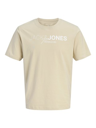 Jack & Jones JPRBLANEO SS TEE FST Logolu Erkek Alfalfa Yeşil T-Shirt 12298018