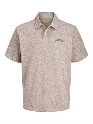 Jack & Jones JPRLEWIS Logolu Gül Kurusu Erkek Polo Yaka Tişört 12286349