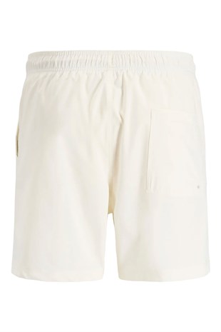 Jack & Jones JPSTMAUI Erkek Beyaz Deniz Şortu 12291434