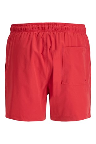 Jack & Jones JPSTMAUI Erkek Kırmızı Deniz Şortu 12291434