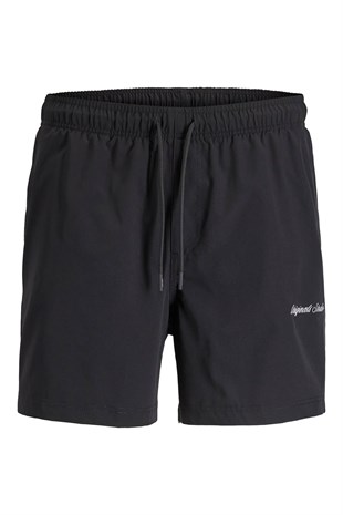 Jack & Jones JPSTMAUI Erkek Siyah Deniz Şortu 12291434