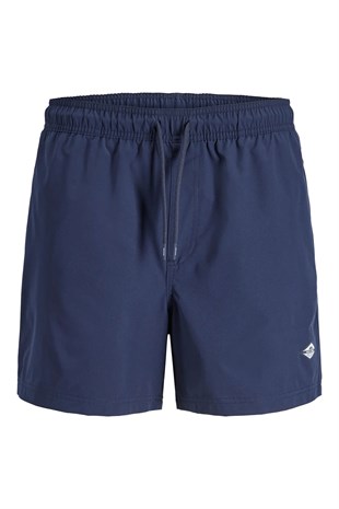Jack & Jones Jpstmaui Tropic Erkek Lacivert Deniz Şortu 12291385