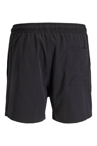 Jack & Jones Jpstmaui Tropic Erkek Siyah Deniz Şortu 12291385