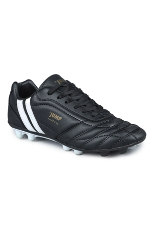 Jump 13256 Fg Siyah Futbol Krampon Ayakkabı