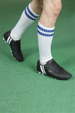 Jump 13256 Fg Siyah Futbol Krampon Ayakkabı