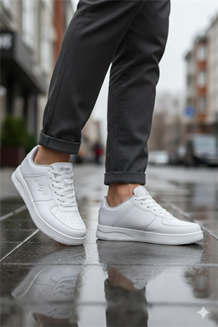 Jump 22233 21516 White Unisex Sneaker Spor Ayakkabı