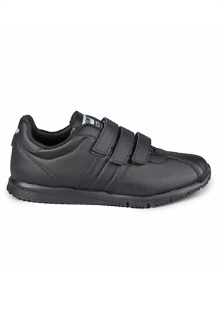 Jump 26835 Siyah Kadın Cırtlı Sneaker Spor Ayakkabı