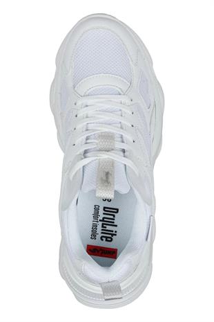 Jump 29891 Beyaz Kadın Sneaker Ayakkabı