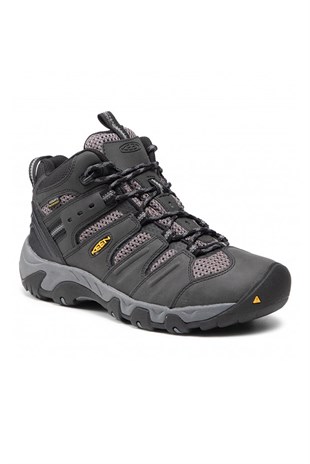 Keen Koven Mid WP Su Geçirmez Outdoor Tracking Ayakkabı Siyah Gri 1020210 v1