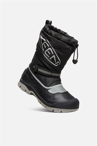 Keen Snow Troll Wp Kadın Unisex Çocuk Su Geçirmez Bot Kar Çizmesi Siyah 1026753