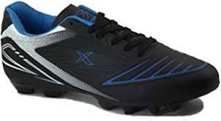 Kinetix Coper AG Siyah Mavi Krampon Spor Ayakkabı