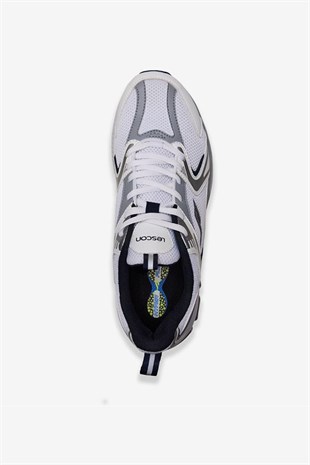 Lescon Orion 2 Beyaz Lacivert Unisex Koşu Spor Ayakkabı