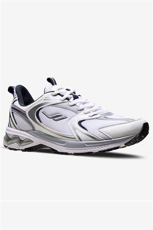 Lescon Orion 2 Beyaz Lacivert Unisex Koşu Spor Ayakkabı