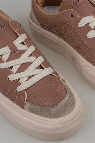 Lufian Allan Kahverengi Erkek Sneaker Ayakkabı 111230259