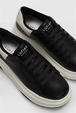 Lufian April Siyah Kadın Sneaker Ayakkabı 121230028
