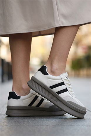 Lufian Christina Beyaz Kadın Sneaker Ayakkabı 122230019