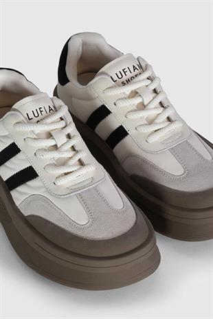 Lufian Christina Beyaz Kadın Sneaker Ayakkabı 122230019