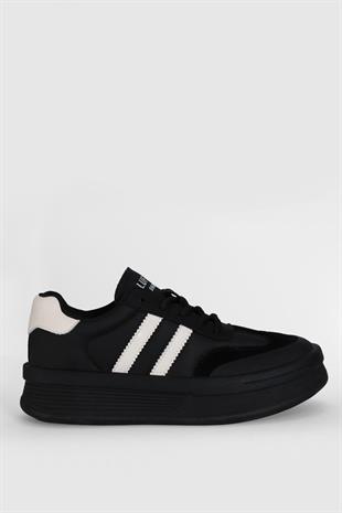 Lufian Christina Siyah Kadın Sneaker Ayakkabı 122230019