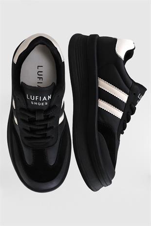 Lufian Christina Siyah Kadın Sneaker Ayakkabı 122230019