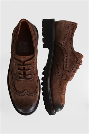 Lufian Dani Deve Tüyü Camel Erkek Klasik Ayakkabı 112230218