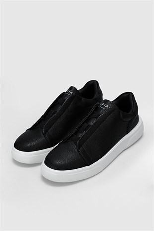 Lufian Dante Siyah Beyaz Erkek Sneaker Ayakkabı 112230256