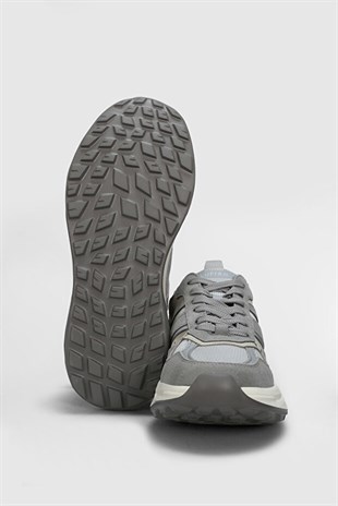 Lufian Eduard Gri Erkek Sneaker Ayakkabı 112230235