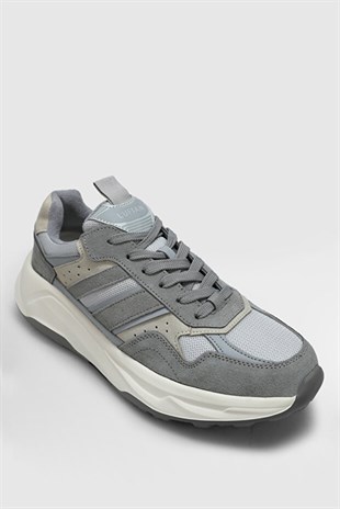 Lufian Eduard Gri Erkek Sneaker Ayakkabı 112230235