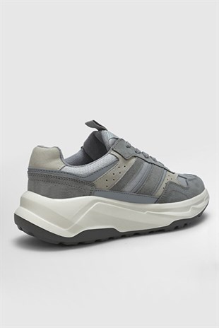 Lufian Eduard Gri Erkek Sneaker Ayakkabı 112230235