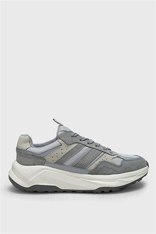 Lufian Eduard Gri Erkek Sneaker Ayakkabı 112230235